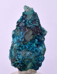 3.1cms QUARTZ CHRYSOCOLLA BOTRYOIDAL TENTADORA MINE PERU MINERAL SPECIMEN CB194