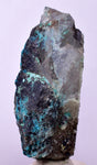 6.1cms QUARTZ CHRYSOCOLLA BOTRYOIDAL TENTADORA MINE PERU MINERAL SPECIMEN CB197