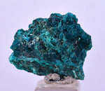 2.4cm GEM BLUE MALACHITE PSEUDOMORPH CHRYSOCOLLA PERU ROSETTE  CRYSTAL UB295