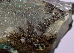 6.1cms QUARTZ CHRYSOCOLLA BOTRYOIDAL TENTADORA MINE PERU MINERAL SPECIMEN CB197
