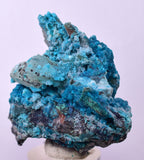 5.2cms QUARTZ CHRYSOCOLLA BOTRYOIDAL TENTADORA MINE PERU MINERAL SPECIMEN CB199