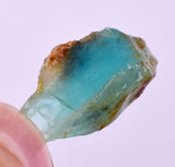 172.5 Carats GEM BLUE OPAL PERU ROUGH SCENIC SEASCAPE MINERAL SPECIMEN OB202
