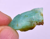 172.5 Carats GEM BLUE OPAL PERU ROUGH SCENIC SEASCAPE MINERAL SPECIMEN OB202
