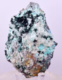7.3cms GEM ATACAMITE SELENITE CHRYSOCOLLA CRYSTAL LILY MINE PERU AB324