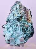 7.3cms GEM ATACAMITE SELENITE CHRYSOCOLLA CRYSTAL LILY MINE PERU AB324