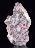 9.6cms RHODOCHROSITE ROSETTE QUARTZ Peru Crystals Collector Mineral Specimen RB677