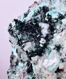 7.3cms GEM ATACAMITE SELENITE CHRYSOCOLLA CRYSTAL LILY MINE PERU AB324