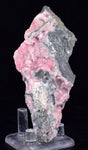 9cms RHODOCHROSITE ROSETTE QUARTZ Peru Crystals Collector Mineral Specimen RB678