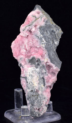 9cms RHODOCHROSITE ROSETTE QUARTZ Peru Crystals Collector Mineral Specimen RB678
