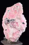 10cms RHODOCHROSITE PAGODA CALCITE CRYSTALS JORDANITE (?) GALENA PERU RB680
