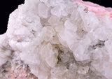 10cms RHODOCHROSITE PAGODA CALCITE CRYSTALS JORDANITE (?) GALENA PERU RB680