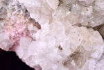 10cms RHODOCHROSITE PAGODA CALCITE CRYSTALS JORDANITE (?) GALENA PERU RB680
