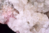 10cms RHODOCHROSITE PAGODA CALCITE CRYSTALS JORDANITE (?) GALENA PERU RB680