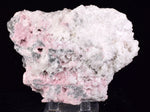 cms RHODOCHROSITE PAGODA CALCITE CRYSTALS JORDANITE (?) GALENA PERU RB681 (Copia)