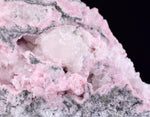 cms RHODOCHROSITE PAGODA CALCITE CRYSTALS JORDANITE (?) GALENA PERU RB681 (Copia)