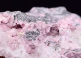 cms RHODOCHROSITE PAGODA CALCITE CRYSTALS JORDANITE (?) GALENA PERU RB681 (Copia)
