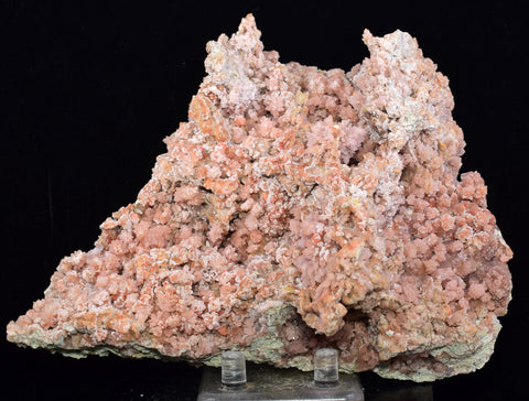 16cms ROSE DRUZY QUARTZ BRIGHT CRYSTALS CATHEDRAL BOTRYOIDAL PERU NEW FIND QB121