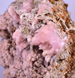 13cms ROSE DRUZY QUARTZ BRIGHT CRYSTALS BOTRYOIDAL PERU NEW FIND QB160