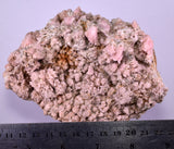 13cms ROSE DRUZY QUARTZ BRIGHT CRYSTALS BOTRYOIDAL PERU NEW FIND QB160