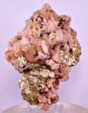 8cms ROSE DRUZY QUARTZ BRIGHT CRYSTALS BOTRYOIDAL PERU NEW FIND QB161