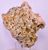 8cms ROSE DRUZY QUARTZ BRIGHT CRYSTALS BOTRYOIDAL PERU NEW FIND QB161