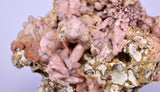 8cms ROSE DRUZY QUARTZ BRIGHT CRYSTALS BOTRYOIDAL PERU NEW FIND QB161