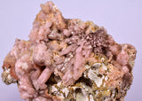 8cms ROSE DRUZY QUARTZ BRIGHT CRYSTALS BOTRYOIDAL PERU NEW FIND QB161