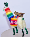 MAGNET LLAMA HAND MADE PERU PERUVIAN STONE