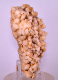 10.5cms ROSE DRUZY QUARTZ BRIGHT CRYSTALS BOTRYOIDAL PERU NEW FIND QB162