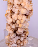 10.5cms ROSE DRUZY QUARTZ BRIGHT CRYSTALS BOTRYOIDAL PERU NEW FIND QB162