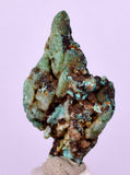 3cms GEM SILICA CHRYSOCOLLA CHALCEDONY CRYSTAL  NEW FIND PERU SB241