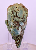 5.9cms GEM SILICA CHRYSOCOLLA CHALCEDONY CRYSTAL  NEW FIND PERU SB242