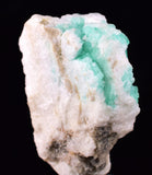 3cms GEM EMERALD CRYSTAL PYRITE CALCITE QUARTZ COLOMBIA MINERAL SPECIMEN EB94