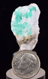 3cms GEM EMERALD CRYSTAL PYRITE CALCITE QUARTZ COLOMBIA MINERAL SPECIMEN EB94
