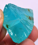 53.5cts GEM BLUE OPAL HIGH QUALITY PERU ROUGH SCENIC MINERAL SPECIMEN OB164