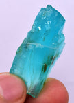 53.5cts GEM BLUE OPAL HIGH QUALITY PERU ROUGH SCENIC MINERAL SPECIMEN OB164