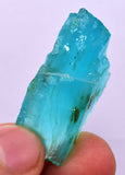 53.5cts GEM BLUE OPAL HIGH QUALITY PERU ROUGH SCENIC MINERAL SPECIMEN OB164