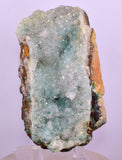 9.5cms DRUZY CHRYSOCOLLA QUARTZ CRYSTAL LILY MINE PERU 2000 YEAR DB326
