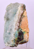 9.5cms DRUZY CHRYSOCOLLA QUARTZ CRYSTAL LILY MINE PERU 2000 YEAR DB326
