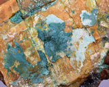 9.5cms DRUZY CHRYSOCOLLA QUARTZ CRYSTAL LILY MINE PERU 2000 YEAR DB326