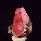 1.1cm RHODOCHROSITE CRYSTALS PERU OLD STOCK UCHUCCHACUA MINERAL SPECIMEN RB746