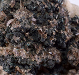 10cms AXINITE EPIDOTE SPHALERITE QUARTZ CRYSTALS PERU COLLECTOR AB275