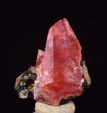 1.1cm RHODOCHROSITE CRYSTALS PERU OLD STOCK UCHUCCHACUA MINERAL SPECIMEN RB746
