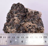 10cms AXINITE EPIDOTE SPHALERITE QUARTZ CRYSTALS PERU COLLECTOR AB275
