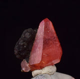 0.9cm RHODOCHROSITE CRYSTALS PERU OLD STOCK UCHUCCHACUA MINERAL SPECIMEN RB748