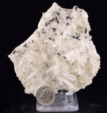 9cms RED HUBNERITE QUARTZ CRYSTALS MINERAL SPECIMEN COLLECTOR PERU MB172
