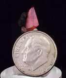 0.9cm RHODOCHROSITE CRYSTALS PERU OLD STOCK UCHUCCHACUA MINERAL SPECIMEN RB748