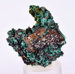 3.8cms MALACHITE CRYSTALS MINERAL SPECIMEN AHOULI MINES MOROCCO UB297