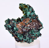 3.8cms MALACHITE CRYSTALS MINERAL SPECIMEN AHOULI MINES MOROCCO UB297