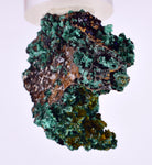 3.8cms MALACHITE CRYSTALS MINERAL SPECIMEN AHOULI MINES MOROCCO UB297